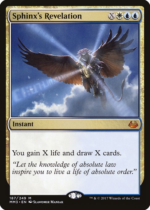 Sphinx's Revelation (MM3) — Nonfoil