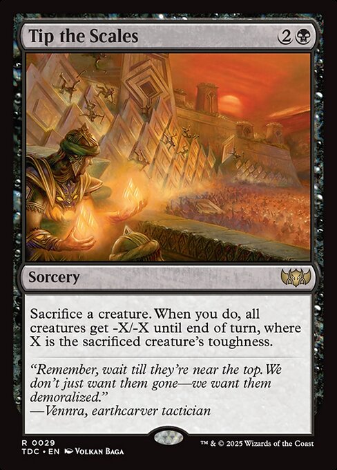 Tip the Scales (TDC) — Nonfoil
