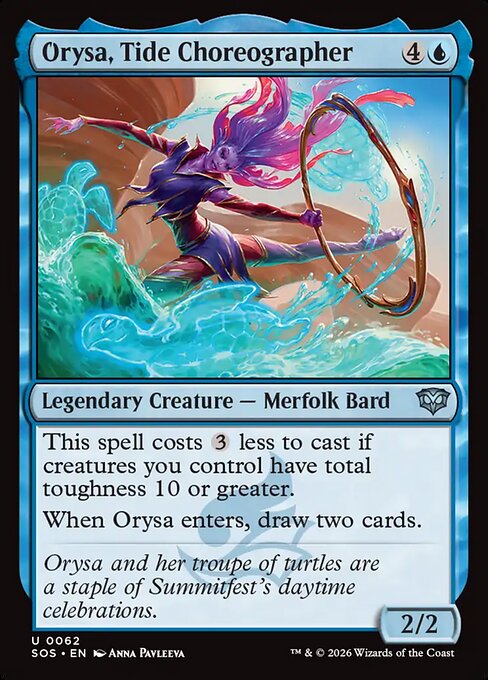 Orysa, Tide Choreographer (SOS) — Foil