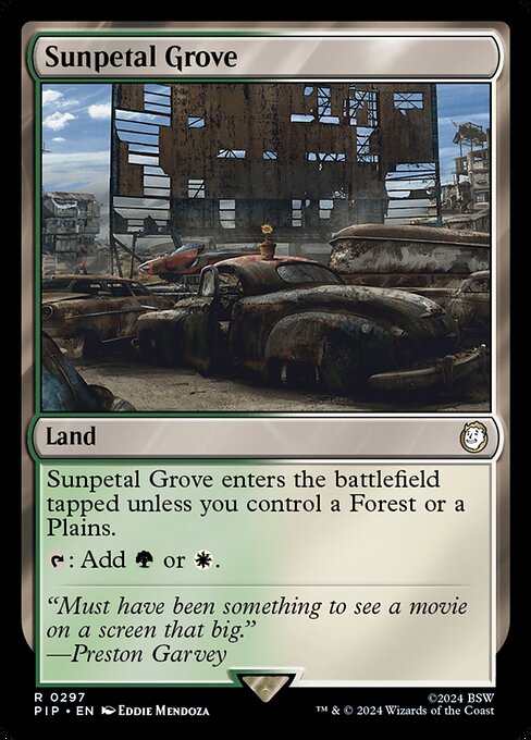 Sunpetal Grove (PIP) — Nonfoil