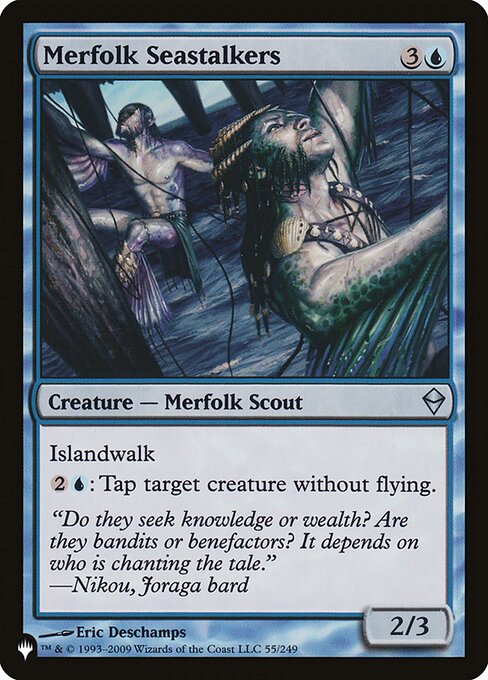Merfolk Seastalkers (PLST) — Nonfoil