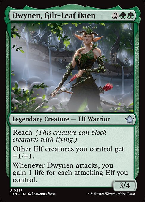 Dwynen, Gilt-Leaf Daen (FDN) — Nonfoil
