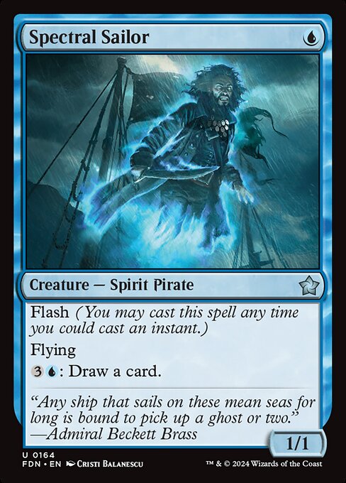 Spectral Sailor (FDN) — Nonfoil