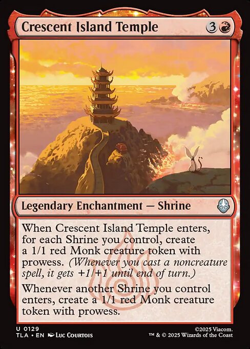 Crescent Island Temple (TLA) — Nonfoil