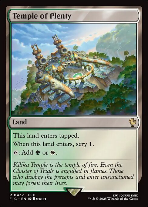 Temple of Plenty (FIC) — Nonfoil