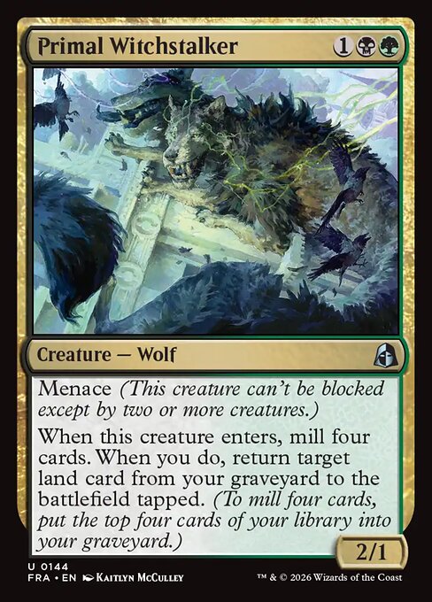 Primal Witchstalker (FRA) — Nonfoil