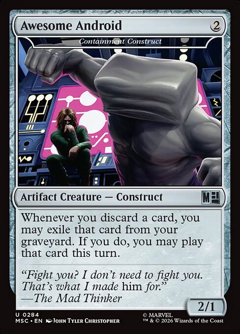 Containment Construct (MSC) — Nonfoil