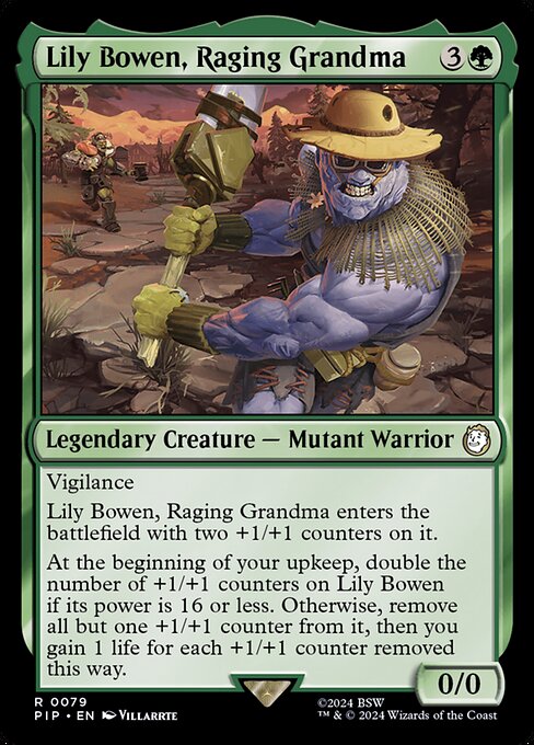 Lily Bowen, Raging Grandma (PIP) — Nonfoil