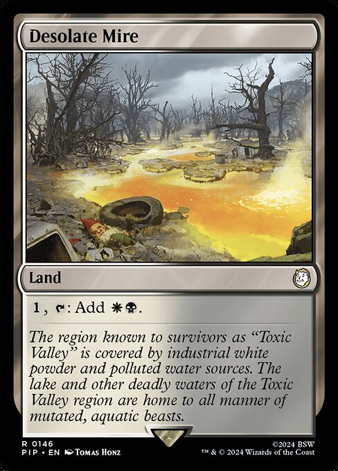 Desolate Mire (PIP) — Nonfoil