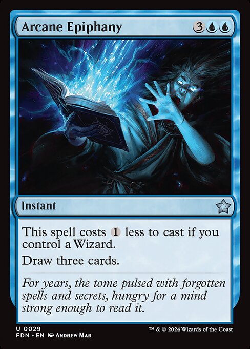 Arcane Epiphany (FDN) — Nonfoil