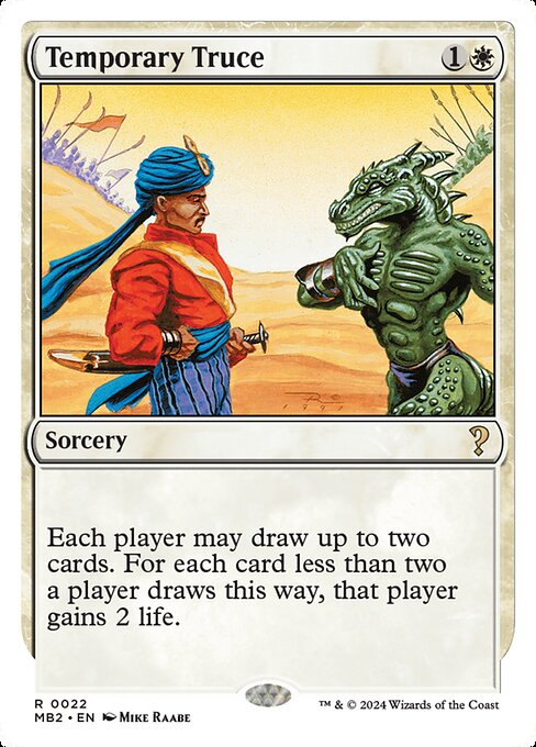 Temporary Truce (MB2) — Nonfoil