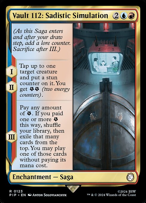 Vault 112: Sadistic Simulation (PIP) — Nonfoil