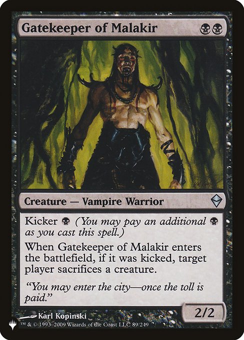 Gatekeeper of Malakir (PLST) — Nonfoil
