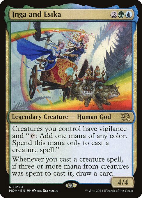 Inga and Esika (MOM) — Nonfoil