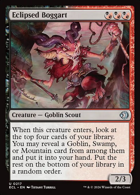 Eclipsed Boggart (ECL) — Foil