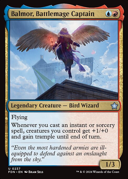 Balmor, Battlemage Captain (FDN) — Foil