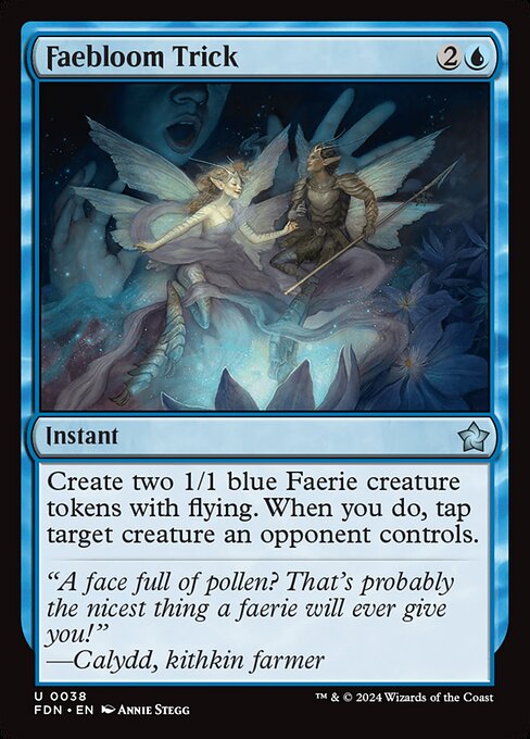 Faebloom Trick (FDN) — Nonfoil