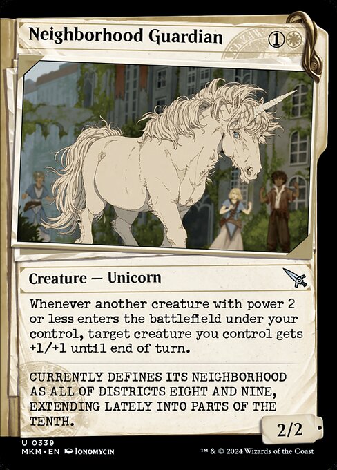 Neighborhood Guardian (MKM) — Nonfoil