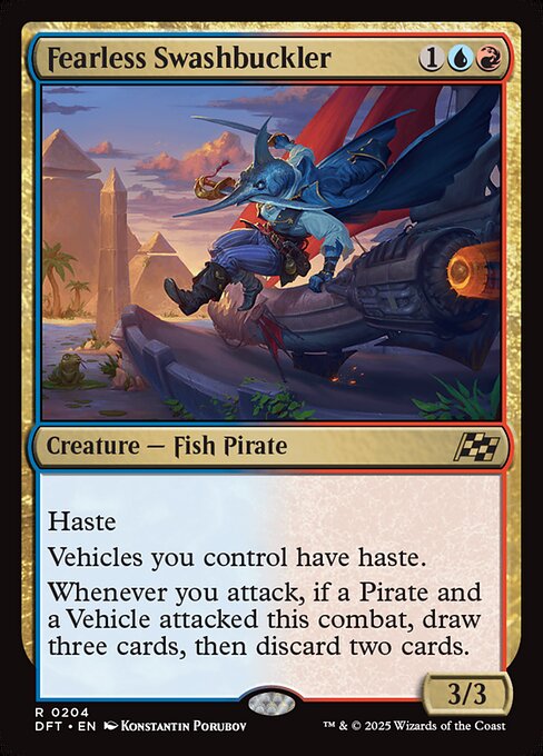 Fearless Swashbuckler (DFT) — Foil