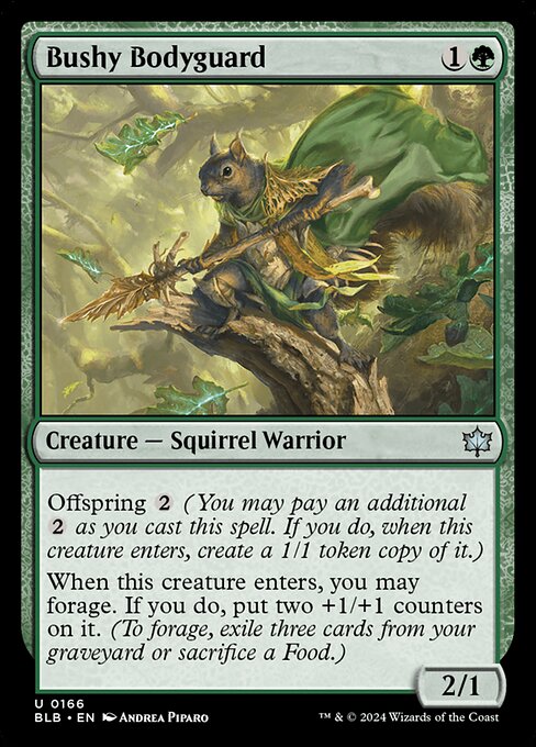 Bushy Bodyguard (BLB) — Nonfoil