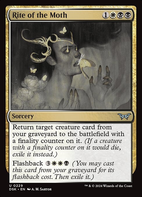 Rite of the Moth (DSK) — Nonfoil