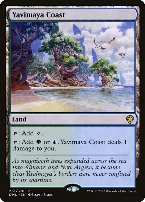 Yavimaya Coast (DMU) — Foil