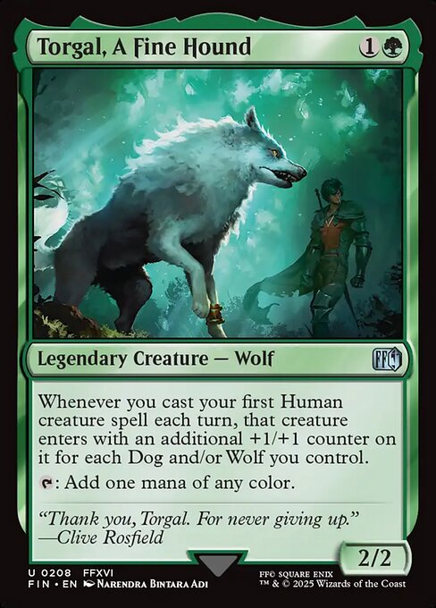 Torgal, A Fine Hound (FIN) — Foil