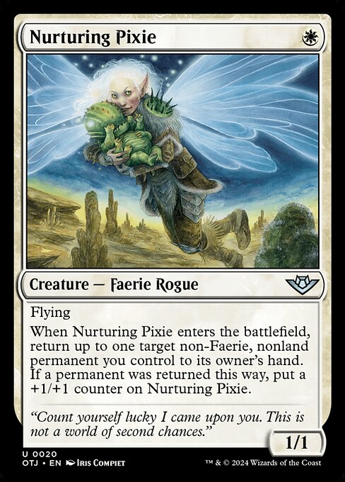 Nurturing Pixie (OTJ) — Nonfoil