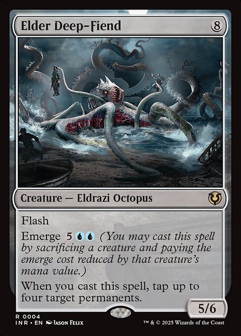 Elder Deep-Fiend (INR) — Nonfoil