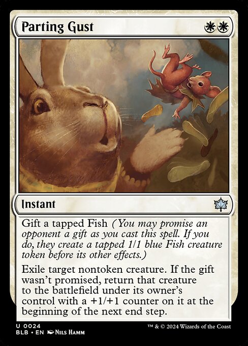Parting Gust (BLB) — Nonfoil