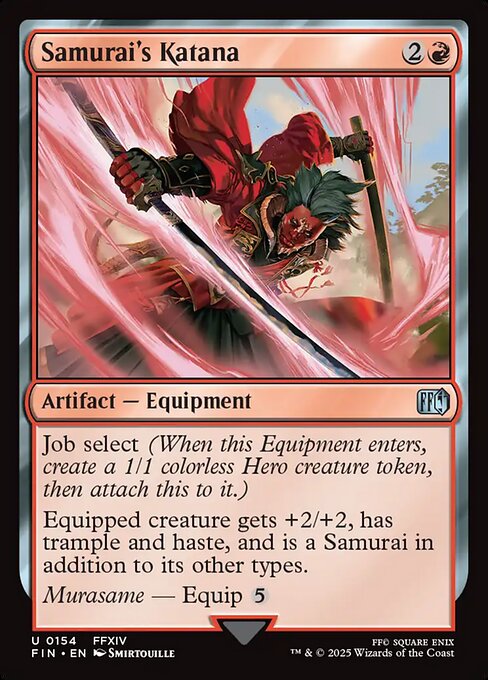 Samurai's Katana (FIN) — Foil