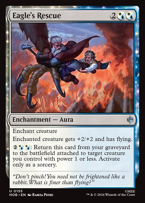 Eagle's Rescue (HOB) — Foil