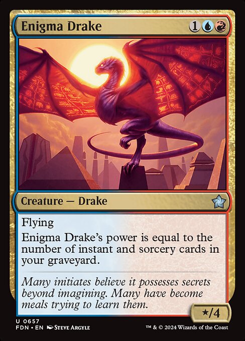 Enigma Drake (FDN) — Nonfoil