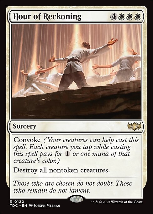 Hour of Reckoning (TDC) — Nonfoil