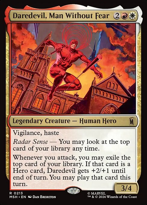 Daredevil, Man Without Fear (MSH) — Nonfoil