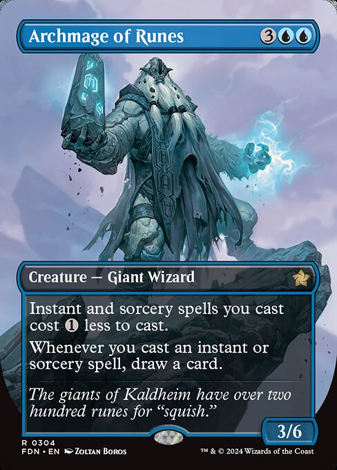Archmage of Runes (FDN) — Nonfoil