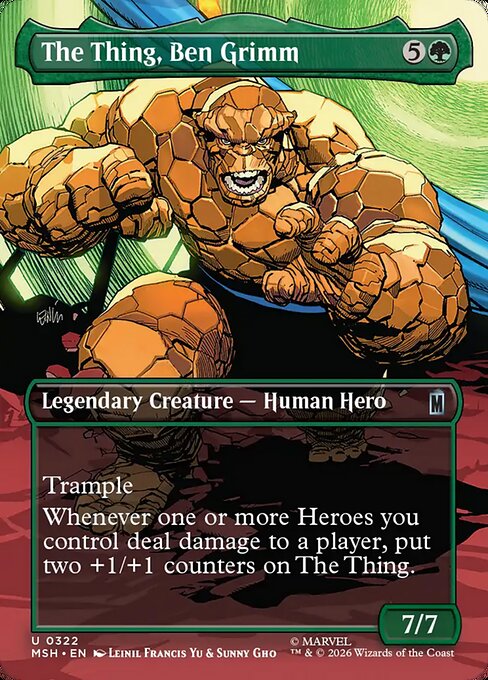 The Thing, Ben Grimm (MSH) — Nonfoil