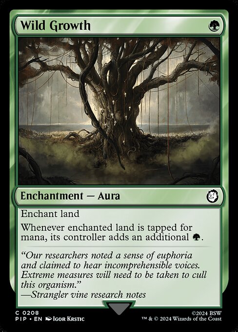 Wild Growth (PIP) — Nonfoil