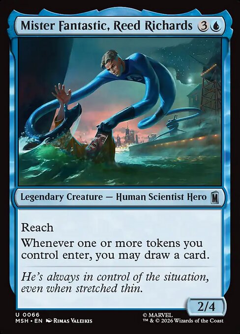 Mister Fantastic, Reed Richards (MSH) — Nonfoil
