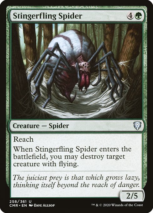 Stingerfling Spider (CMR) — Nonfoil