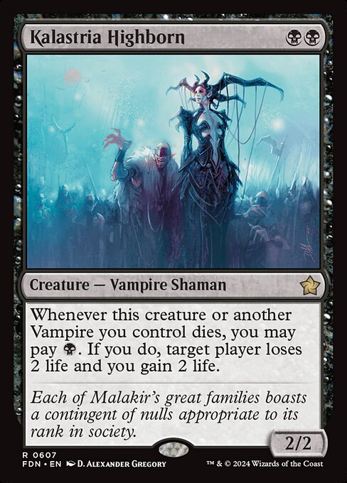 Kalastria Highborn (FDN) — Nonfoil