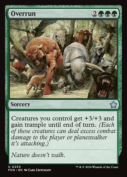 Overrun (FDN) — Nonfoil