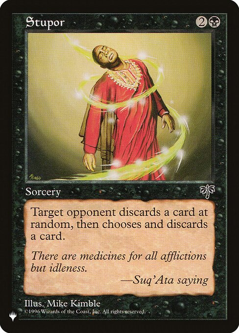 Stupor (PLST) — Nonfoil