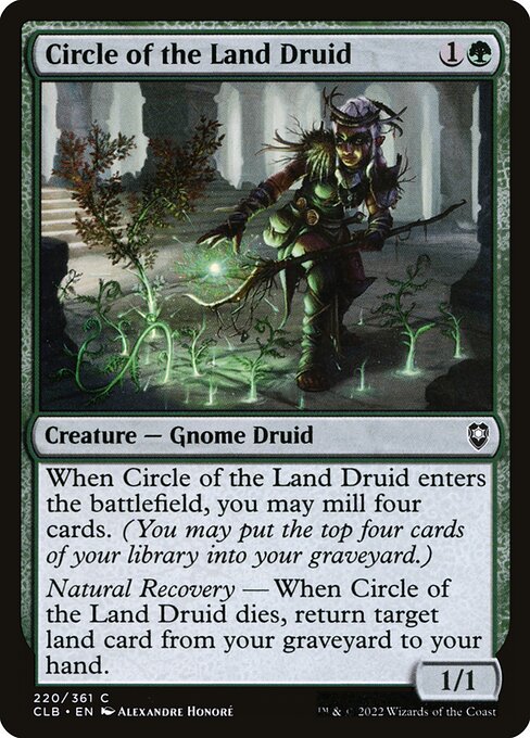 Circle of the Land Druid (CLB) — Foil