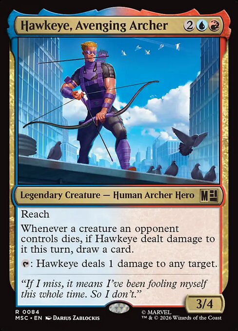 Hawkeye, Avenging Archer (MSC) — Nonfoil
