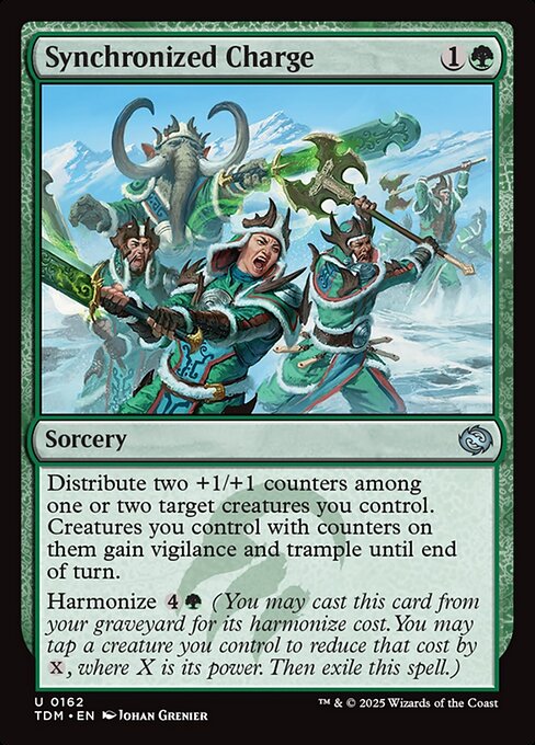 Synchronized Charge (TDM) — Nonfoil