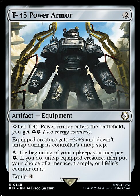 T-45 Power Armor (PIP) — Nonfoil