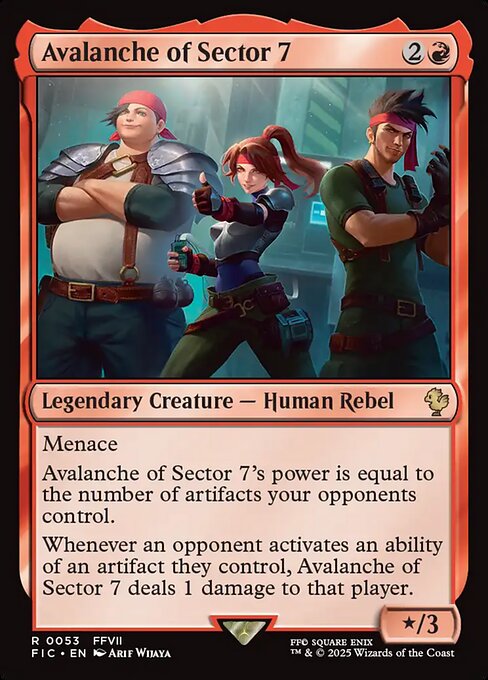 Avalanche of Sector 7 (FIC) — Nonfoil
