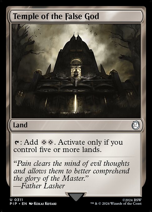 Temple of the False God (PIP) — Nonfoil