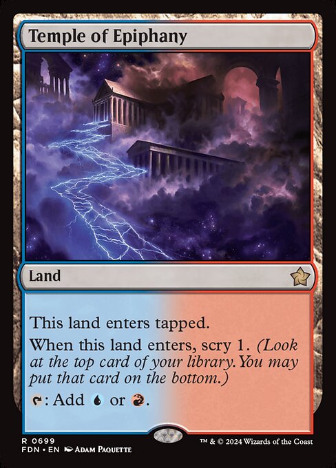 Temple of Epiphany (FDN) — Nonfoil